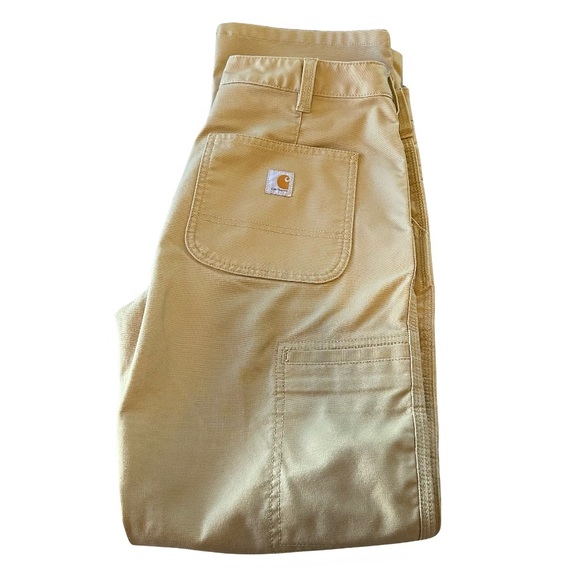 Carhartt Pants - Carhartt Women's Rugged Professional Original Fit Cargo Work Pants Khaki Size 8